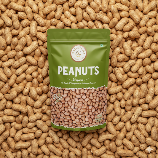 Crunchy Energy Pack ( Peanuts 500g + Wood Pressed Groundnut Oil 1L )