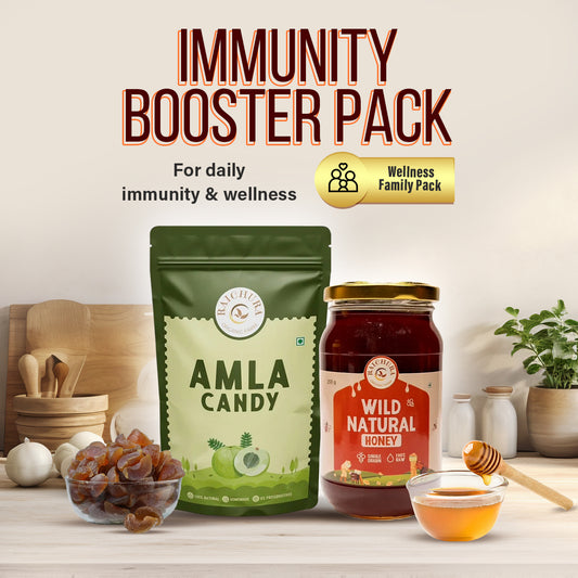 Immunity Booster Pack (Amla Candy 400g + Wild Natural Honey 250g )