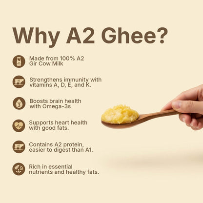 Nut & Ghee Combo ( Peanuts 500g + A2 Cow Ghee 500ML )