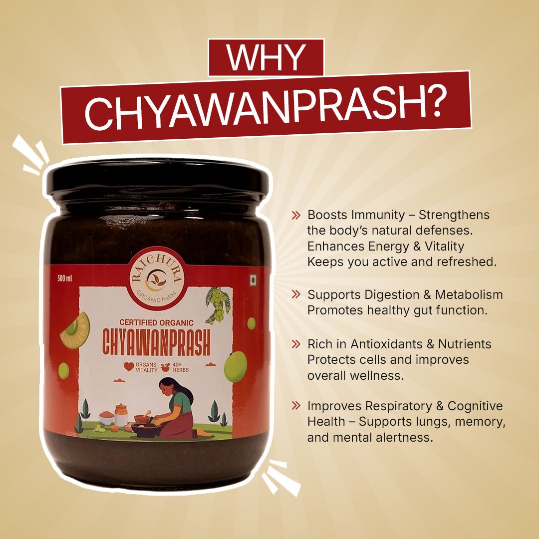 Energy & Power Duo ( Amla Candy 400g + Chyawanprash 500g ) - Raichura Organic Farm
