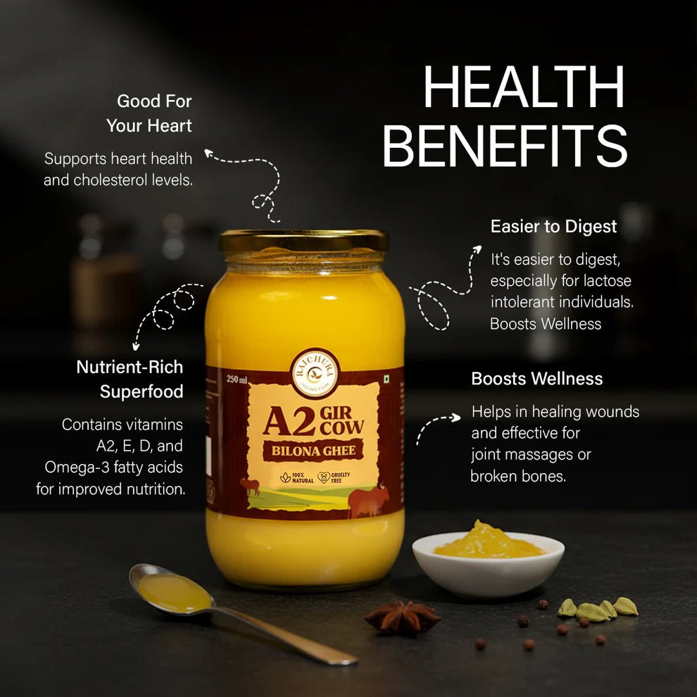Golden Health Combo ( Amla Candy 400g + A2 Cow Ghee 250ML ) - Raichura Organic Farm