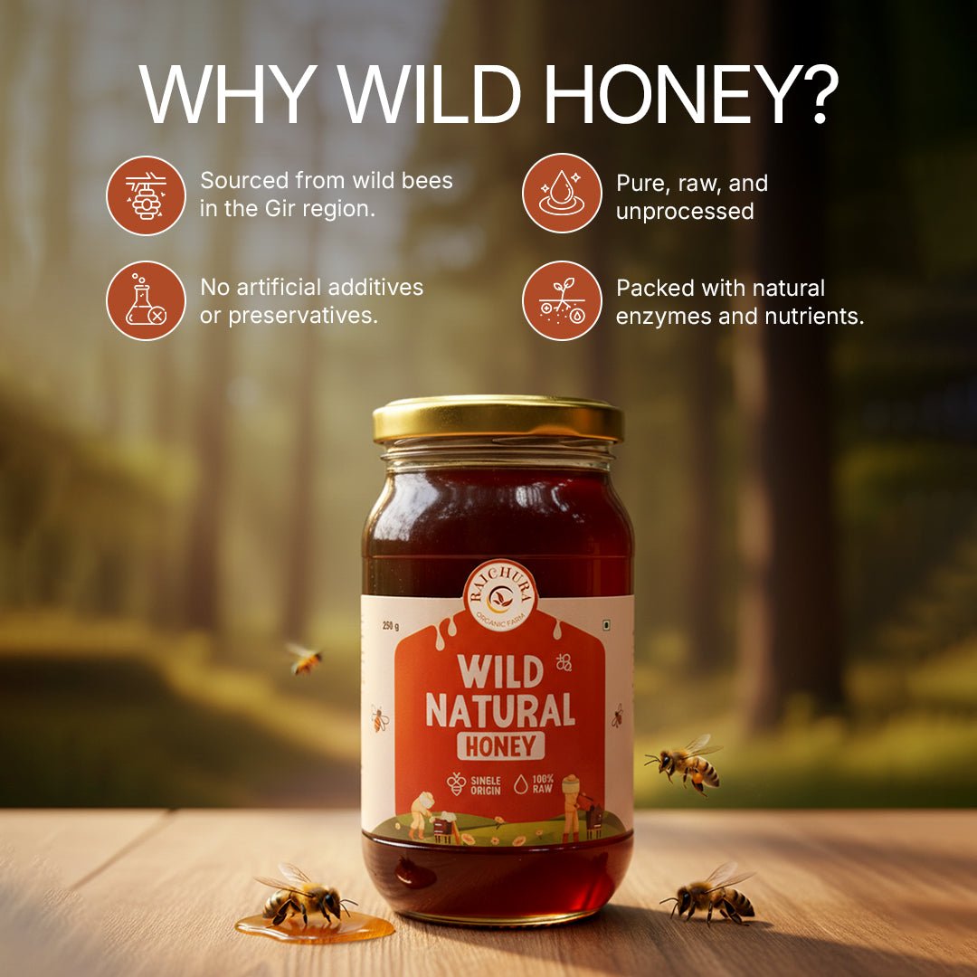 Immunity Booster Pack (Amla Candy 400g + Wild Natural Honey 250g ) - Raichura Organic Farm