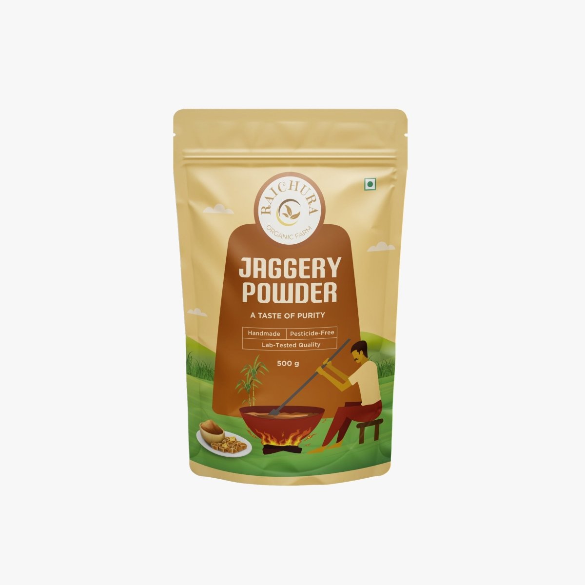 Jaggery Powder - Raichura Organic Farm