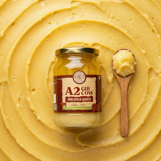 Nut & Ghee Combo ( Peanuts 500g + A2 Cow Ghee 500ML ) - Raichura Organic Farm