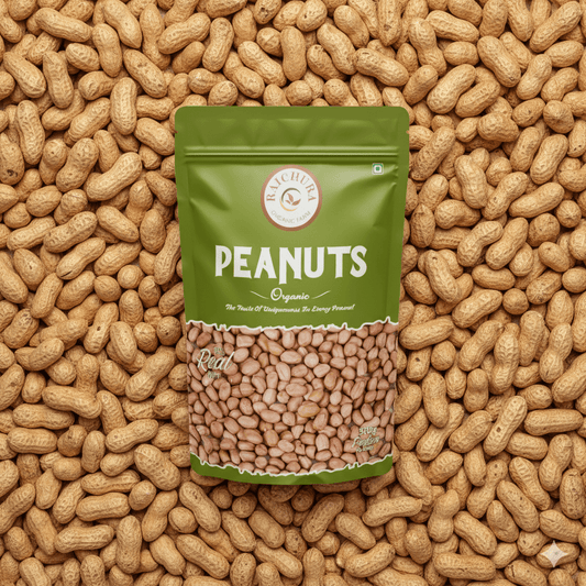 Crunchy Energy Pack ( Peanuts 500g + Wood Pressed Groundnut Oil 1L )