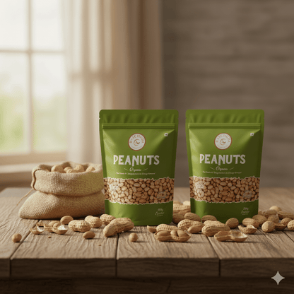 Peanuts 500 Gm (Pack of 2) - Raichura Organic Farm
