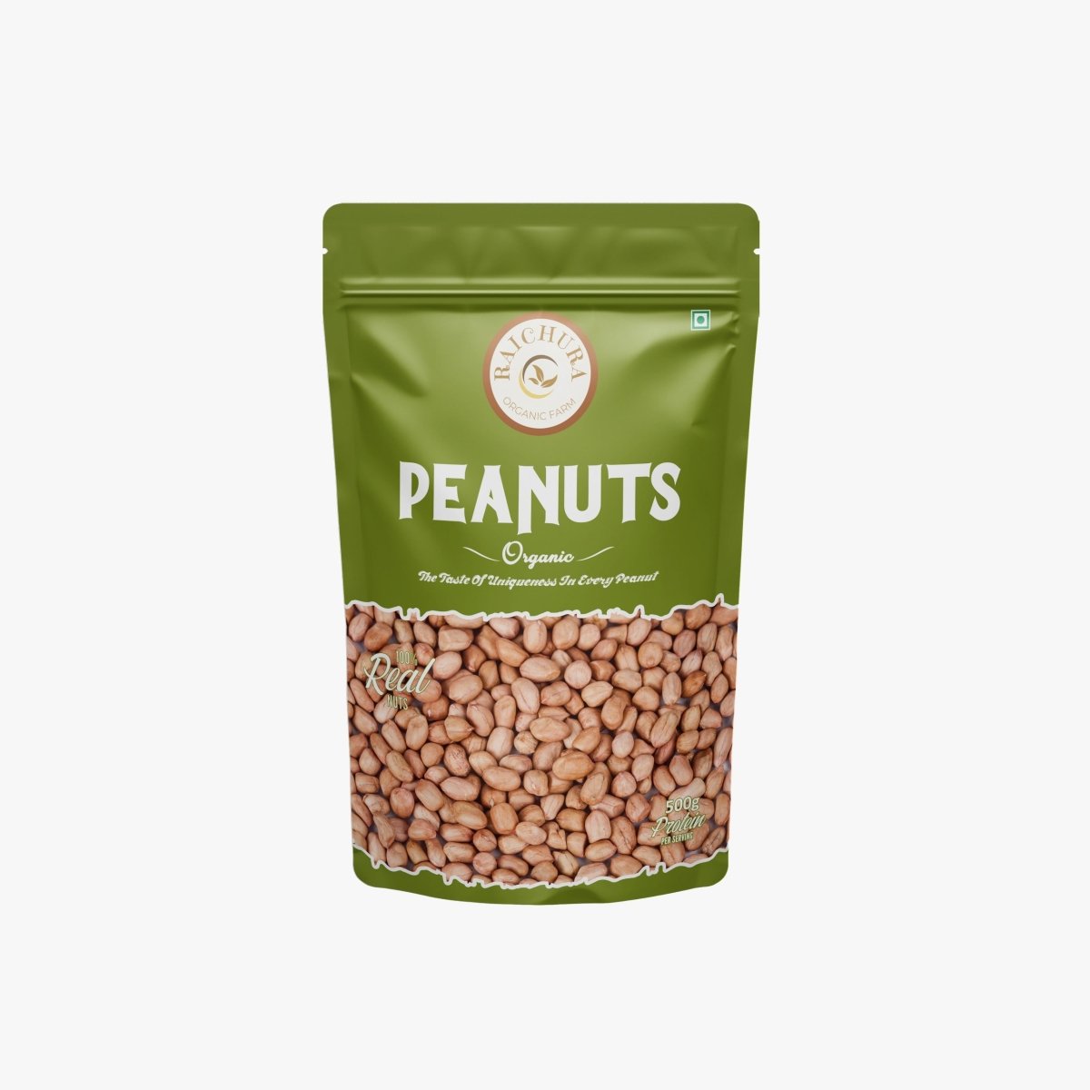 Peanuts 500 Gm (Pack of 2) - Raichura Organic Farm