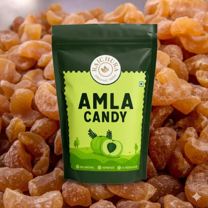 Sweet Immunity Duo ( Amla Candy 400g + Wild Natural Honey 500g ) - Raichura Organic Farm