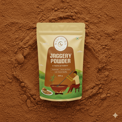 Sweet & Nutty Delight ( Amla Candy 400g + Jaggery Powder 500g ) - Raichura Organic Farm