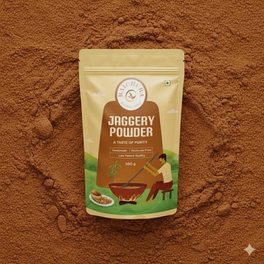 Sweet & Nutty Delight ( Amla Candy 400g + Jaggery Powder 500g ) - Raichura Organic Farm