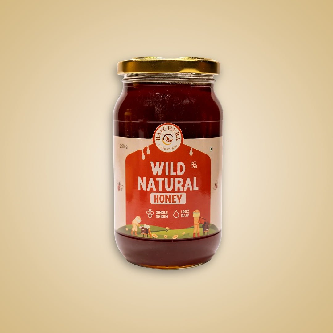Wild Natural Honey 250G - Raichura Organic Farm